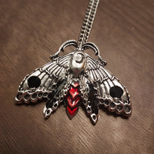 Load image into Gallery viewer, Death Moth Pendant
