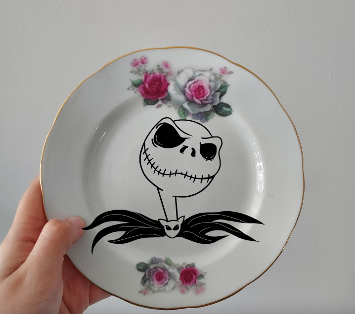 Jack Skellington Decorative Plate