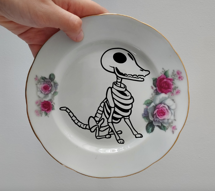 Scraps Decorative Plate