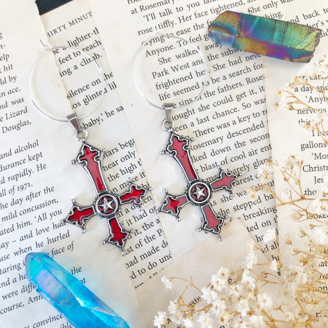 Inverted Cross Hoops