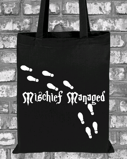 Mischief Managed Tote Bag