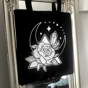 Rose Crescent Tote